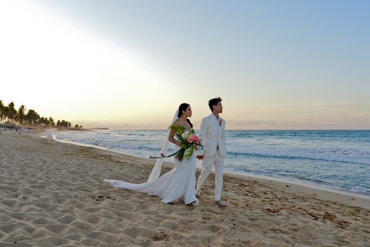 Destination wedding ceremony in Punta Cana planned by Sertuin Events