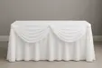 Mesa con mantel completo para renta en Punta Cana