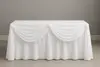 Table with full tablecloth for rent in Punta Cana
