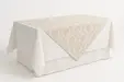 Mesa con cubre mantel para renta en Punta Cana
