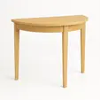 Mesa semi circular para renta en Punta Cana
