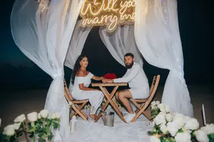 Marry Me Setup in Paradise