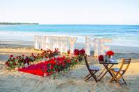 letrero marry me gigante para propuesta de matrimonio en la playa en punta cana republica dominicana: vista del paquete 1, Uvero Alto, Punta Cana.