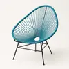 Silla Acapulco azul para renta en punta cana