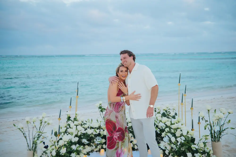 Montaje de Propuesta de Matrimonio de Lujo en Punta Cana