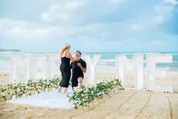 Intimate Marriage Proposal in Punta Cana