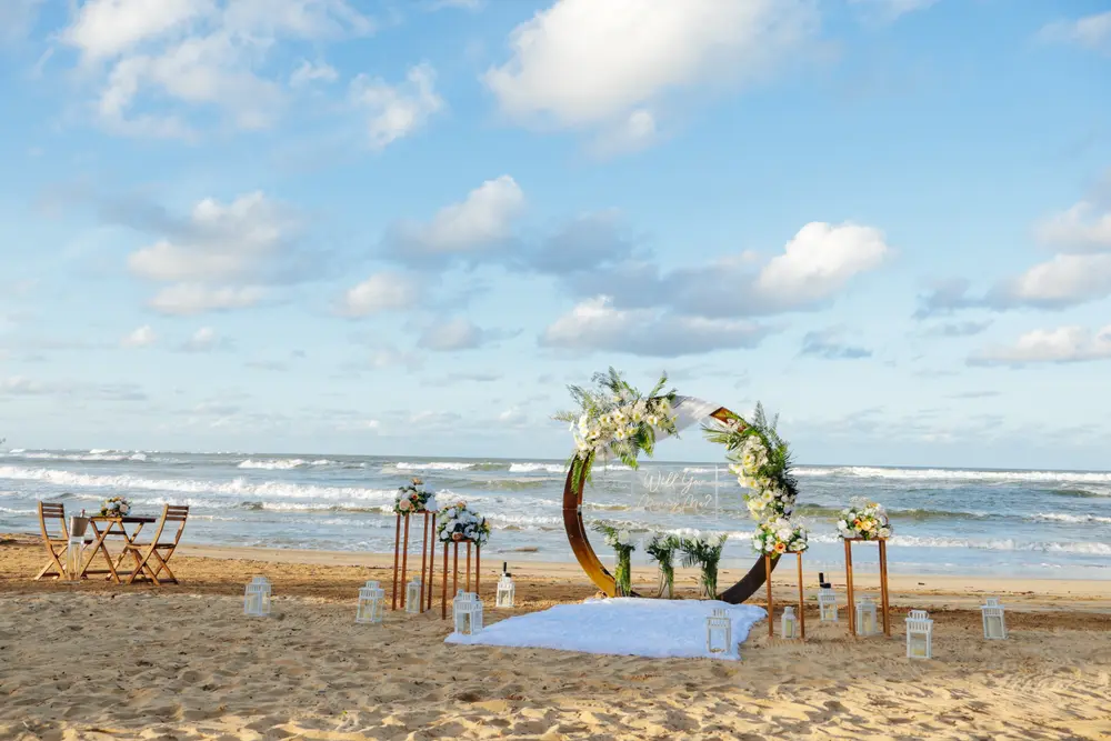 Romantic Beach Pathway