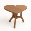 Mesa en forma de corazón para renta en Punta Cana