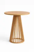 Mesa de cóctel con pedestal para renta en Punta Cana.