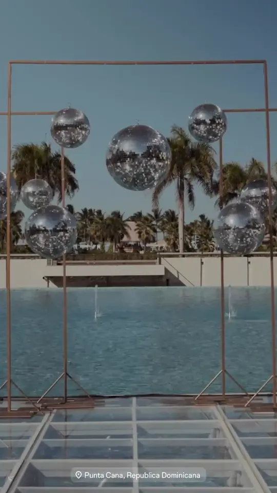 La celebración nocturna — Punta Cana